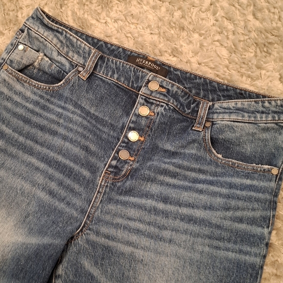 Liverpool Abby High Rise button fly Ankle Skinny Jeans size 14/32 - Picture 4 of 9